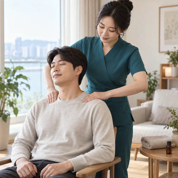 라운지 리브포레스트 테라피 안내 이미지